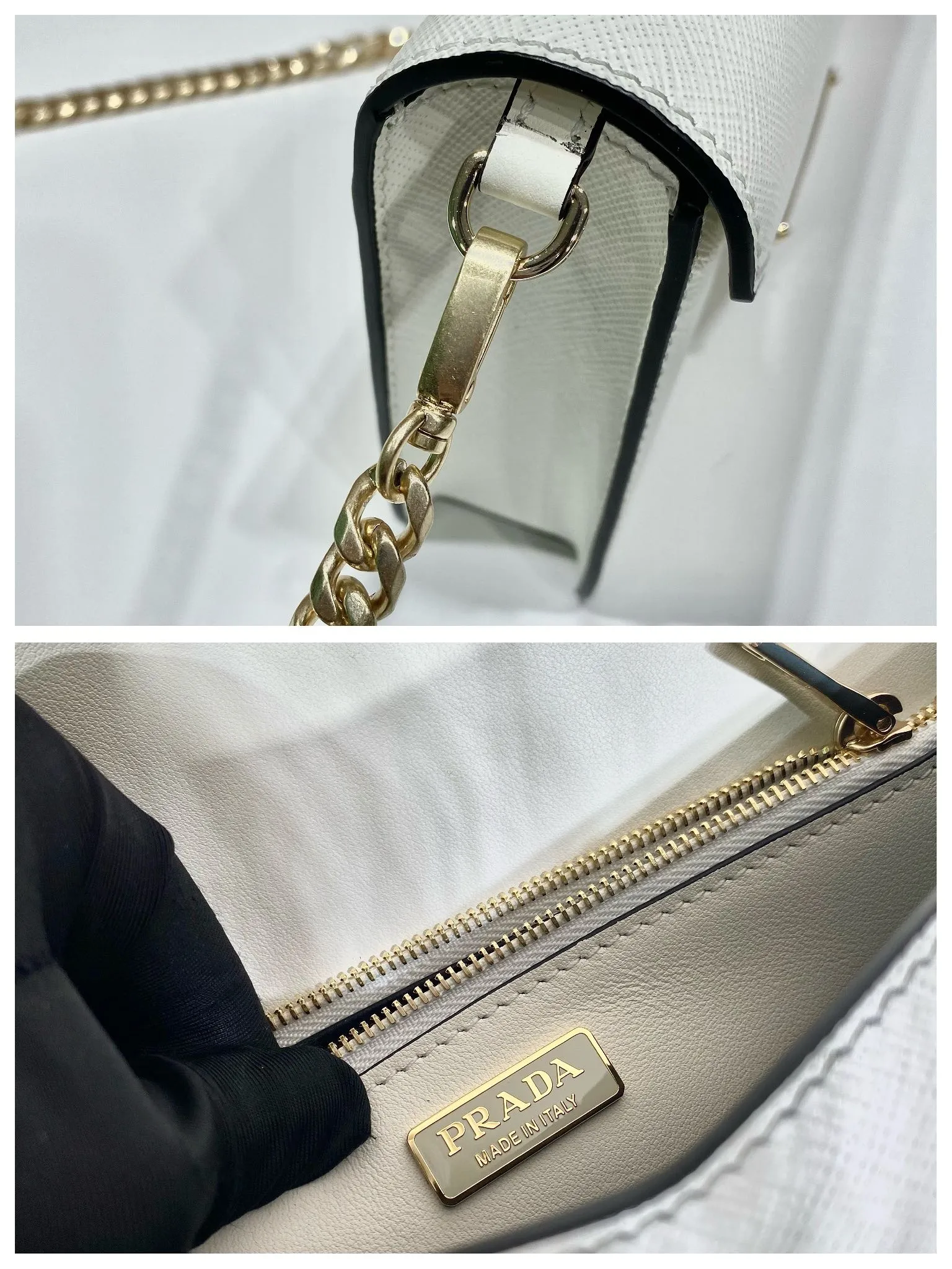 💰1320🎉New crossbody bag🎉1BD318🎉🎉 This clamshell shoulder bag is made of Saffiano leather with lambskin interior. Showing ingenious design, the soft design is visible at a glance. The tip of the flap closure is decorated with an enameled metal triangle logo, and comes with a detachable long shoulder strap/can also be used as a handbag😘😘Exquisite and charming, simple and elegant, worth owning. Hurry up and get it🎉🎉 Length 21.5x Height 14x Bottom 4cm🎉🎉🎉👏👏👏