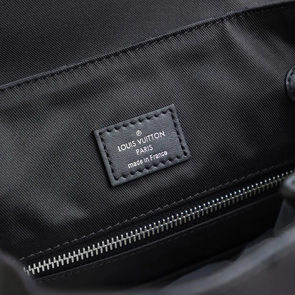 P¥960👉nfc dynamic chip version👈【Top inspection-free pure steel hardware】𝐂𝐇𝐑𝐈𝐒𝐓𝐎𝐏𝐇𝐄𝐑 Backpack n45419 French original leather🇫🇷Pure steel hardware Size: 38*44*12.5cm 🔍Perfect details 🔍The essence of solid construction!