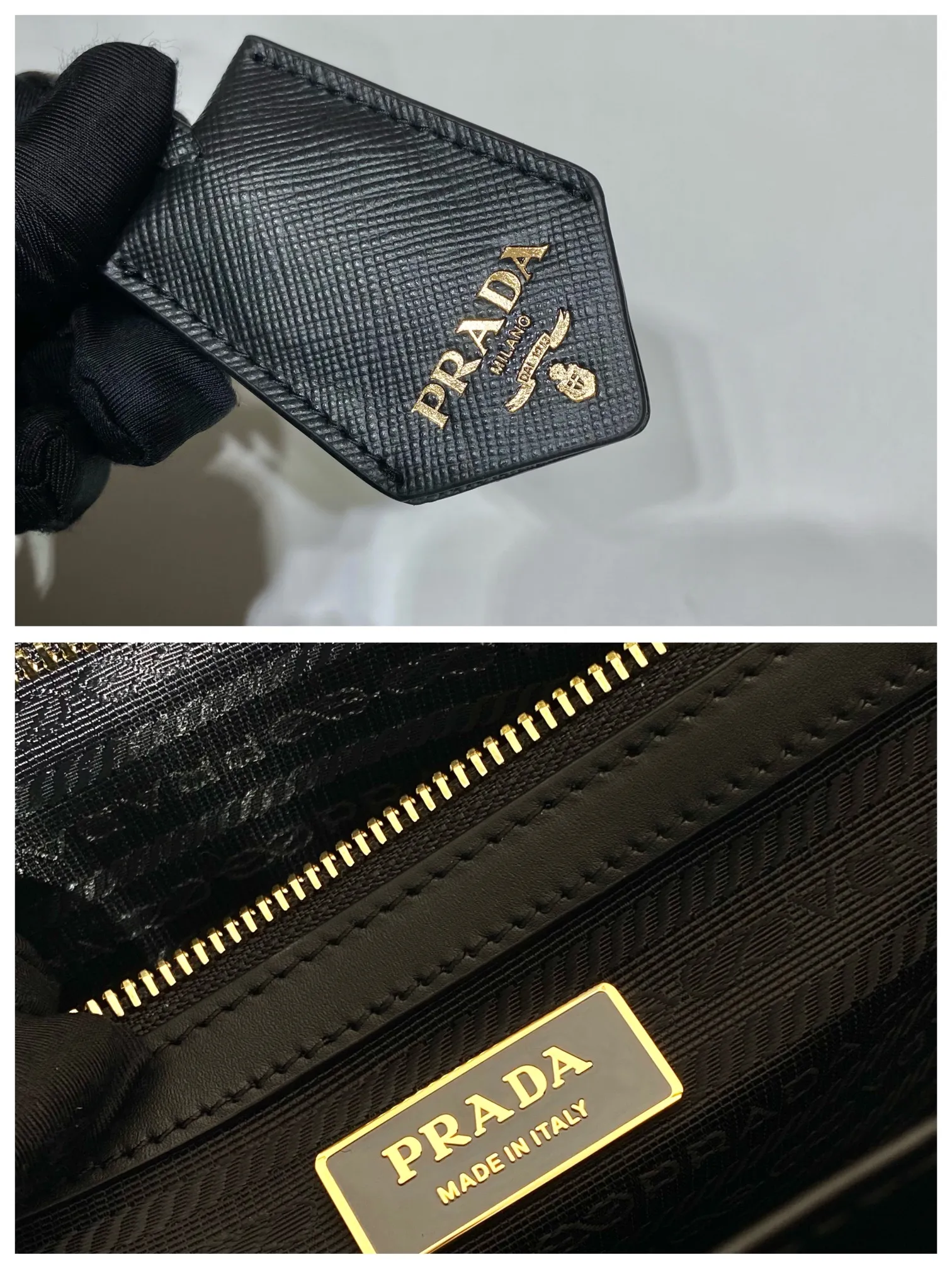 💰1560, embroidered fabric bag👏1BA356 large size👏👏No long shoulder strap👌 This embroidered tote bag is made of imported Saffiano leather and unique embroidered fabric👍 Large fabric handle design, simple and elegant💕So beautiful😘Cute and cool😎, suitable for any occasion. Another popular item recognized by internet celebrities/celebrities👏👏Hurry up and get it😘Beautiful girls😘 Large size: length 39x height 31x bottom 11cm