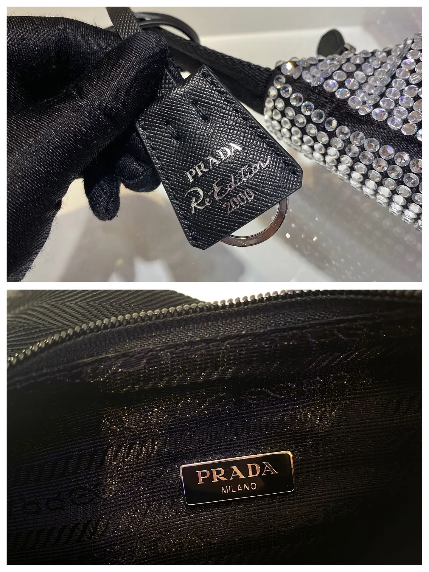 💰1000🎉Flash diamond Hobo🎉1NE515 flash diamond, the most beautiful and sparkling rhinestone Hobo 😘😘Imported diamond net. The sparkling appearance. The blingbling effect under the night light is very eye-catching. The rate of return is very high. 🙈🙈Everyone will praise you wherever you take it😘This kind of sparkling diamond bag is also very easy to match with clothes. It is so cute and cool. , suitable for any occasion, the popular elements of Hobo have always been recognized by Internet celebrities/celebrities, and it is a permanently popular Hobo🙊🙊worth buying👍beauties😘Length 23x Height 13x Bottom 5cm