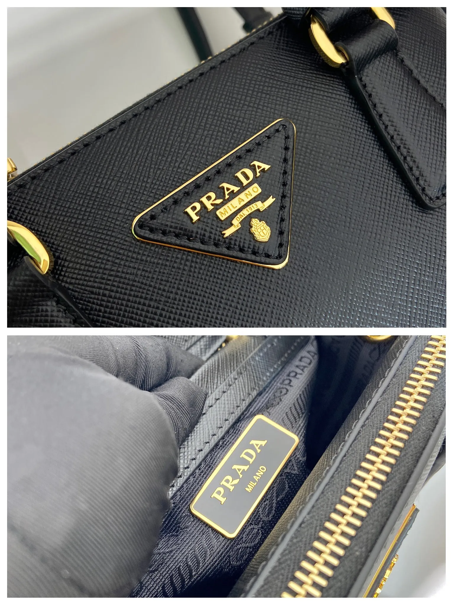 💰1760🎉mini killer bag🎉1BA906 long handle🎉🎉 This mini killer bag with long handle is made of imported cross-grain cowhide and top brushed hardware. The handbag is simple, elegant and practical in design. The Galleria handbag fully embodies the definition of "classic". It is equipped with a detachable long shoulder strap, which can be carried on the shoulder, hand-carried or cross-body. It is a multi-functional long-handle style. It is another popular style that will never go out of style. Ladies and sisters, hurry up and get it. 🎉Length 20xH13.5xH 9.5cm🎉🎉🎉👏👏👏