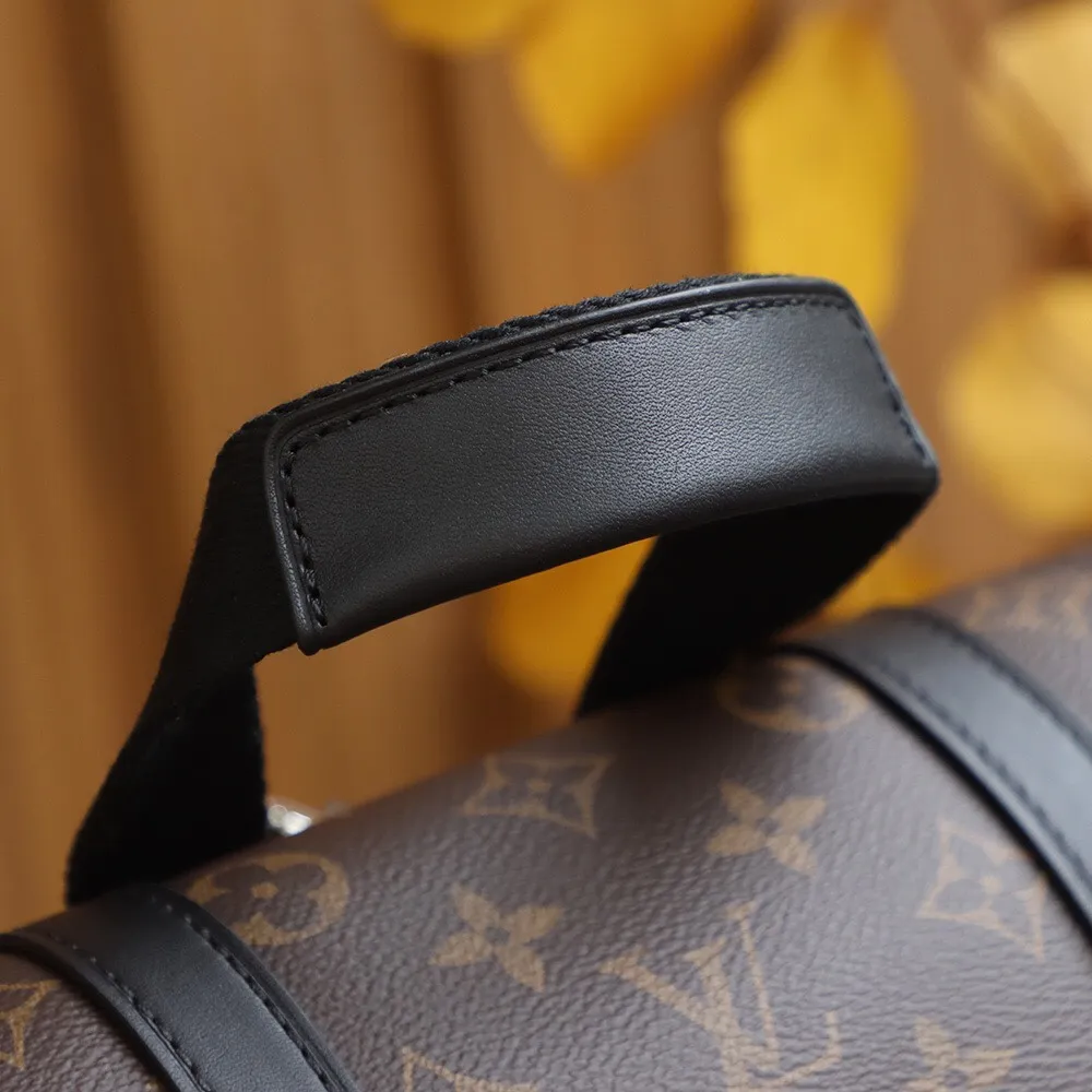P¥960👉nfc dynamic chip version👈【Top original order, all steel hardware】𝐂𝐇𝐑𝐈𝐒𝐓𝐎𝐏𝐇𝐄𝐑 Backpack N43735 Presbyopia 🔍Perfect details 🔍The essence of solid construction.