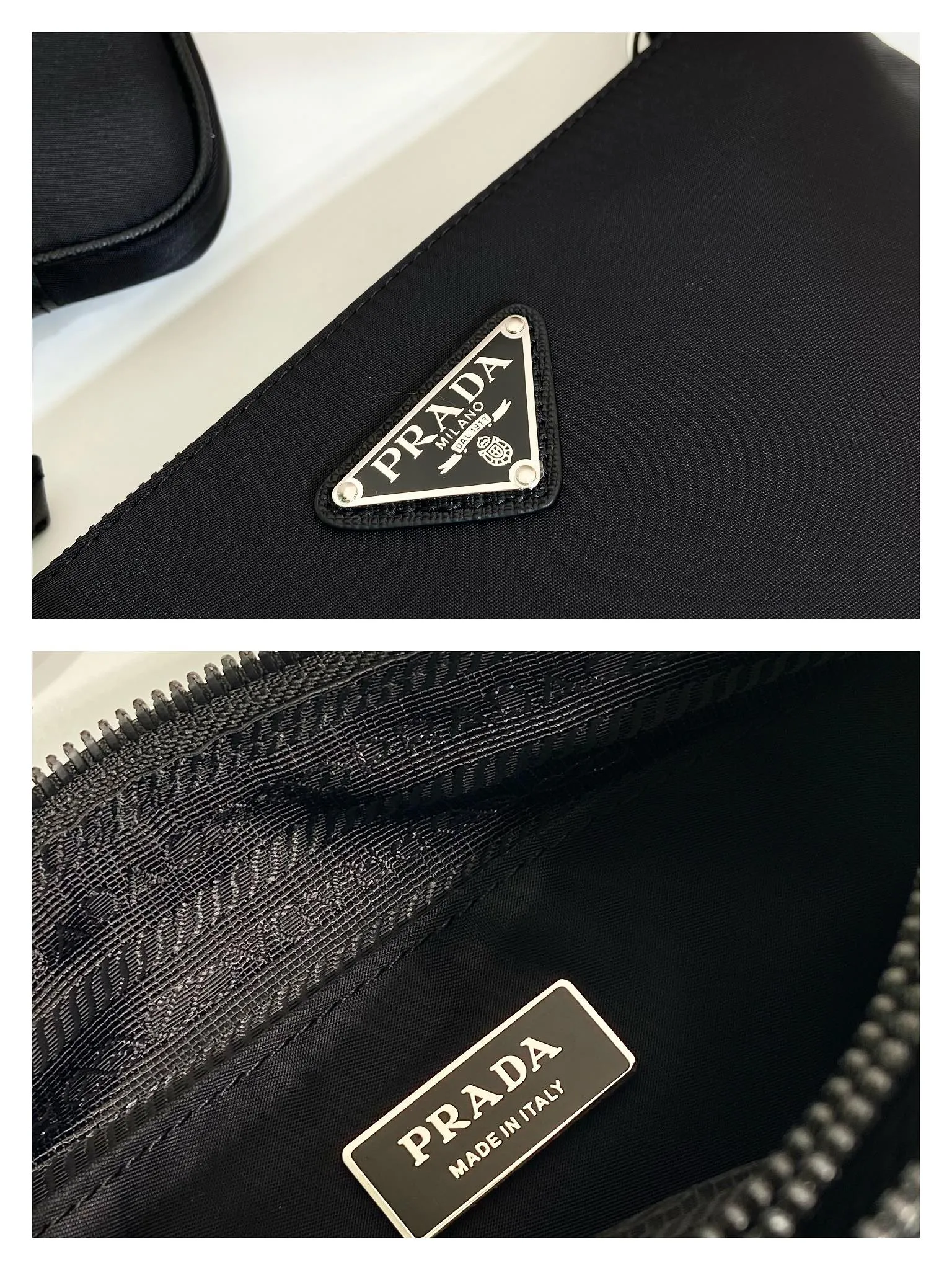 💰1020🎉New three-in-one🎉 The new three-in-one 2VH120👏👏 is made of imported nylon material. The design is composed of 2 bags spliced together. It is super practical. Internet celebrities have always recognized the hot style of planting😘😘 The detachable nylon hanging pouch (can also be hung on other bags for decoration), This compact design has extraordinary personality, simple and fashionable. It is suitable for both men and women. It is so handsome🙈🙈Hurry up and get it😘😘 Length 25x height 18x bottom 4cm