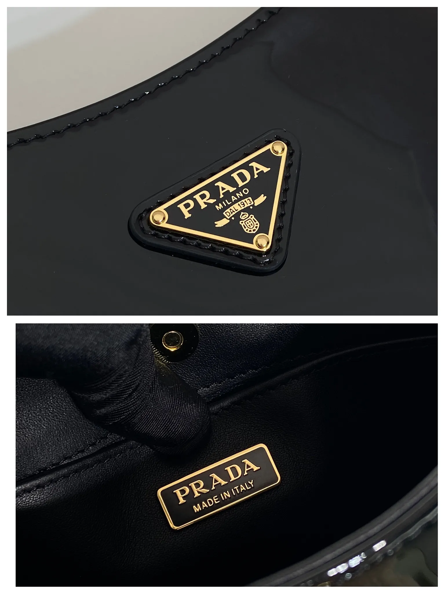 💰1260🎉Patent Leather Armpit Bag🎉🎉1BC169 Patent Leather🎉🎉 This Cheo shoulder bag is made of imported patent leather and is equipped with 2 interchangeable leather shoulder straps for easy shoulder/cross-body design, giving it a refined charm. The special-shaped bag design is cool and fashionable. It has enough capacity and can be packed easily. It’s perfect🎉If you like babies, hurry up and get it🎉🎉Another popular style that will never go out of style🎉🎉 Length 22x Height 18.5x Bottom 4.5cm🎉🎉🎉