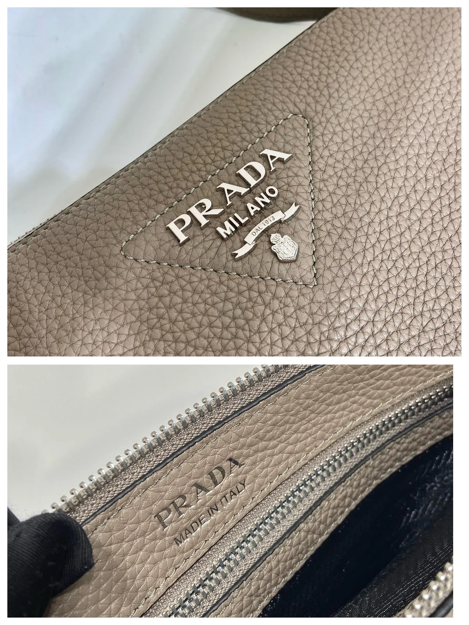 💰1560🎉New double shoulder straps🎉1BH050 double shoulder straps🎉 This double shoulder strap is made of imported deerskin grain cowhide and equipped with two interchangeable and adjustable long shoulder straps. The combination of fabric webbing and cowhide is so perfect😘, versatile for mixing and matching different clothes on different occasions😘, large capacity, super slim design, super soft to the touch🎉Hurry up and get it🎉 Length 30x Height 19.5cm