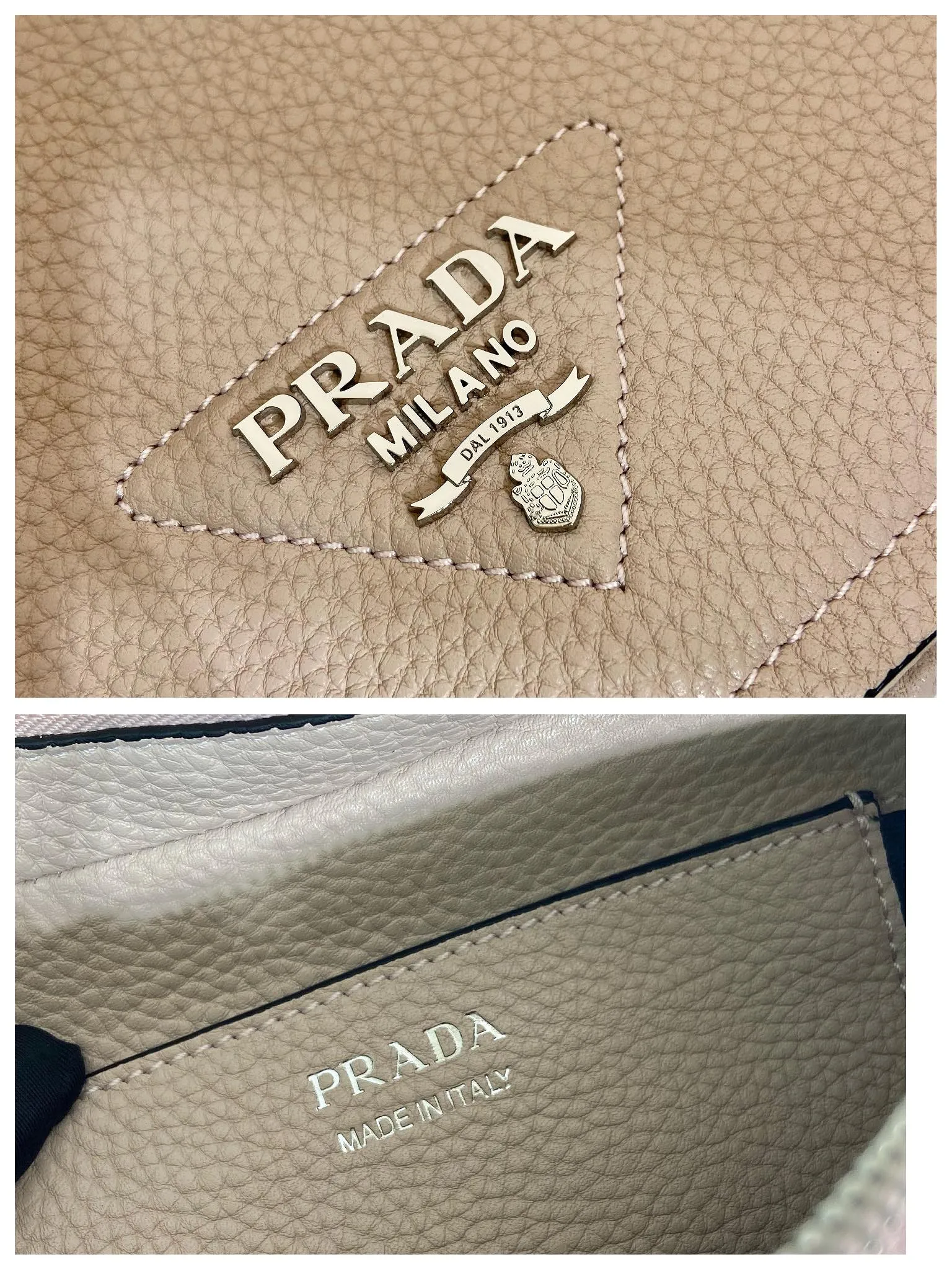 💰1600🎉New double shoulder strap🎉1BD332 small size🎉 This double shoulder strap is made of imported deerskin grain cowhide and equipped with two interchangeable and adjustable long shoulder straps. The combination of fabric webbing and cowhide is perfect😘, versatile for mixing and matching different clothes on different occasions😘, large capacity, super soft feel🎉Hurry up and get it🎉Length 20xH15 base 6cm
