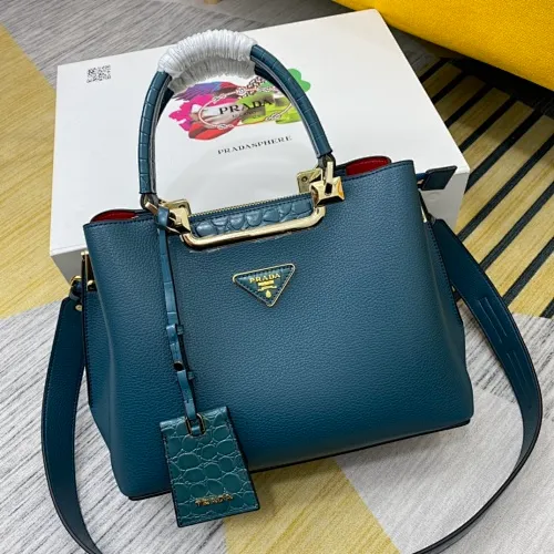 All categories Official website "Brand Women's Bags" Women's Bags 💙 PRADA 2022 official new Prada imported calfskin crossbody bag wholesale 58002500 High quality Size: 30-22-14CM