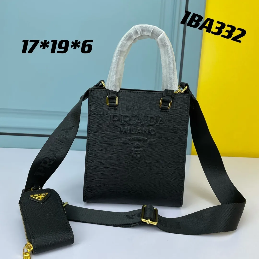 All categories Official website "Brand Women's Bags" Women's Bags 💙 PRADA 2022 official new Prada cowhide tote bag wholesale 58002000 High quality Size: 17-19-6CM