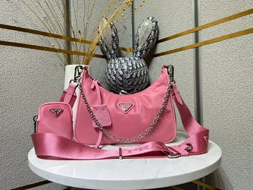 All Categories Official Website "Brand Women's Bags" Women's Bags 💙 PRADA 2023 New Prada Underarm Bag Wholesale