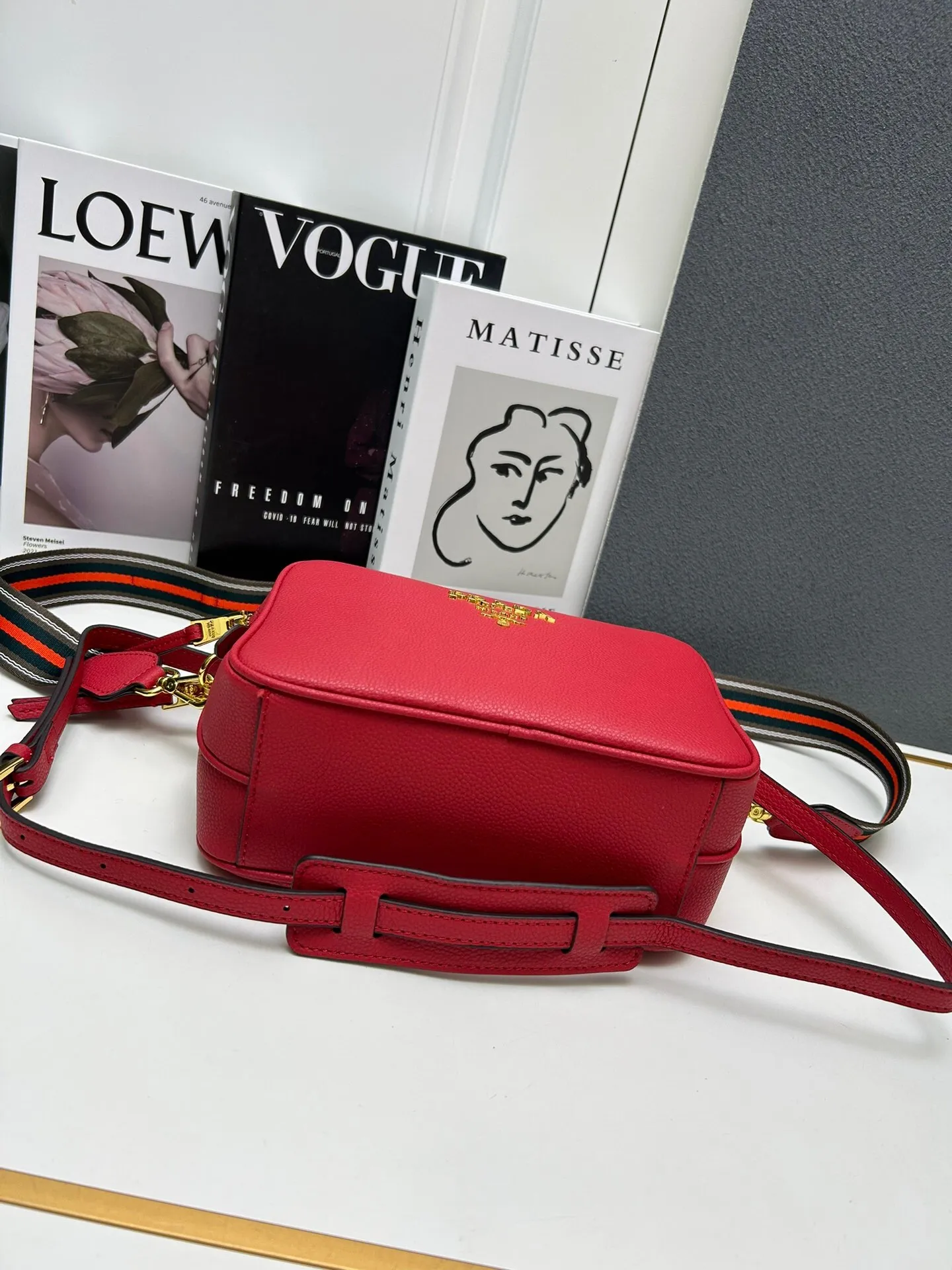 All Categories Official Website "Brand Women's Bags" Women's Bags 💙 PRADA 2025 New Prada Crossbody Bag