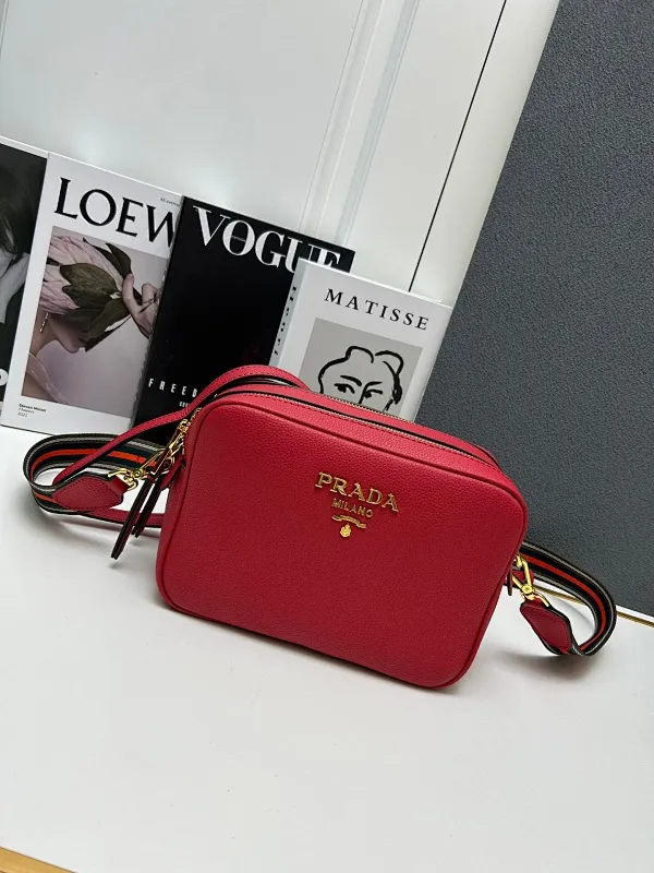 All Categories Official Website "Brand Women's Bags" Women's Bags 💙 PRADA 2025 New Prada Crossbody Bag