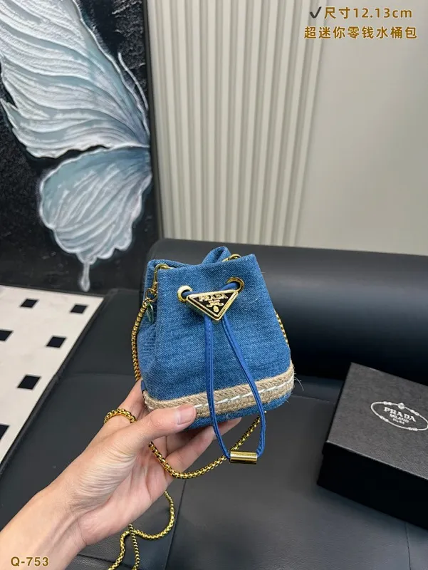 All Categories Official Website "Brand Women's Bags" Women's Bags 💙 PRADA 2025 New Prada Crossbody Bag