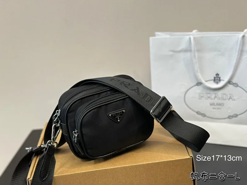 All Categories Official Website "Brand Women's Bags" Women's Bags 💙 PRADA 2024 Official Website New Prada Crossbody Bag