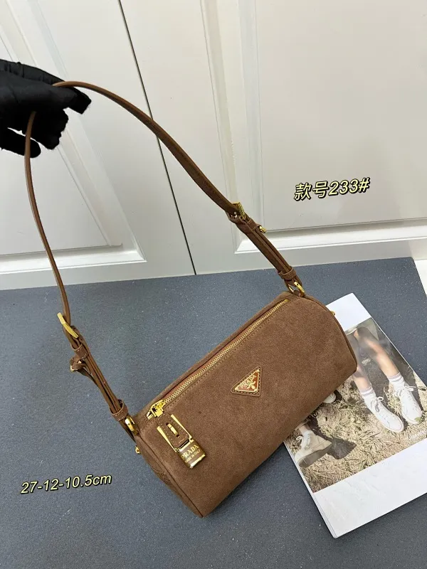 All Categories Official Website "Brand Women's Bags" Women's Bags 💙 PRADA 2025 New Prada Underarm Bag