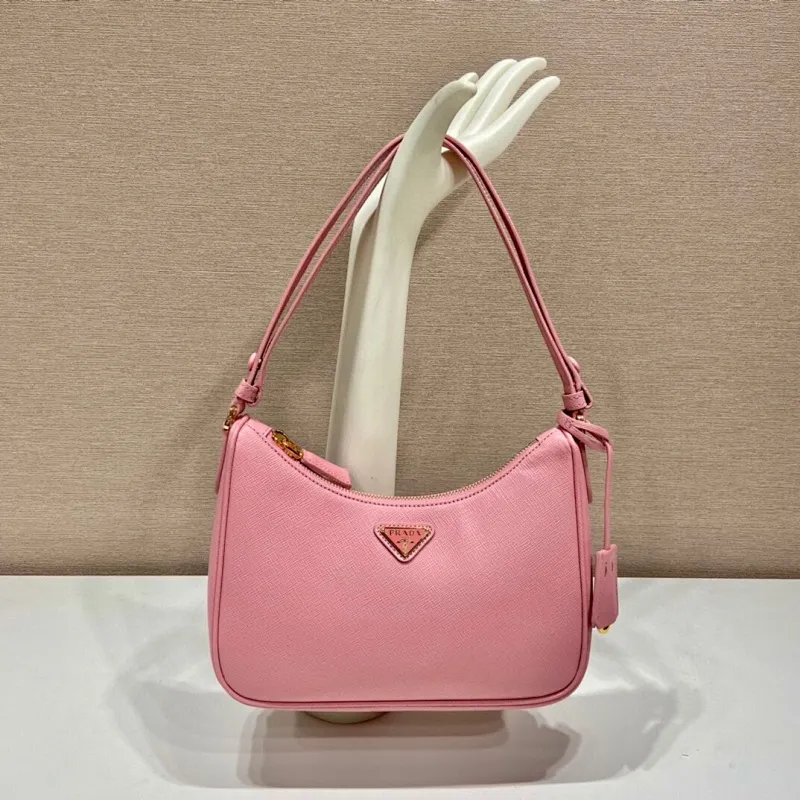 All Categories Official Website "Brand Women's Bags" Women's Bags 💙 PRADA 2022 Official New Prada Underarm Bag Wholesale 58003900 Original Order Quality Size: 23-17-6.5CM