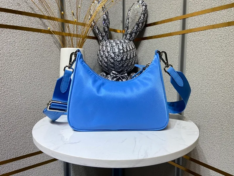 All Categories Official Website "Brand Women's Bags" Women's Bags 💙 PRADA 2023 New Prada Underarm Bag Wholesale