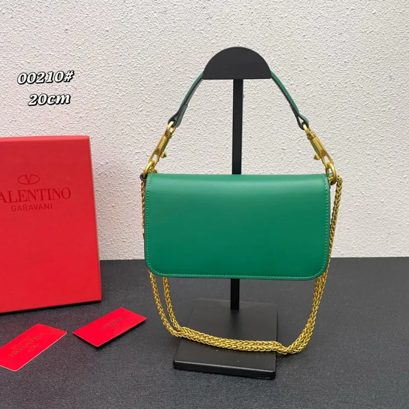 All Categories Official Website "Brand Women's Bags" Women's Bags 💙 Valentino 2023 New Valentino Calfskin Crossbody Bag