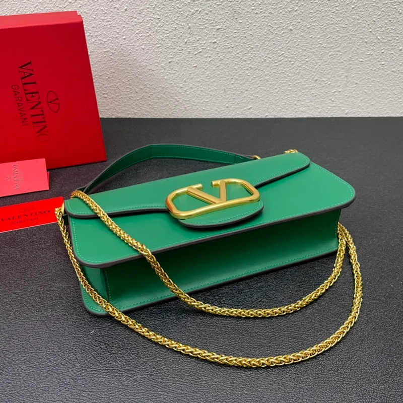 All Categories Official Website "Brand Women's Bags" Women's Bags 💙 Valentino 2023 New Valentino Calfskin Crossbody Bag
