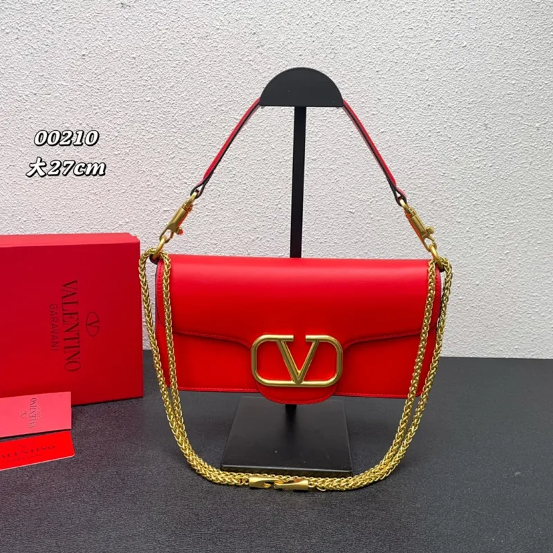 All Categories Official Website "Brand Women's Bags" Women's Bags 💙 Valentino 2023 New Valentino Calfskin Crossbody Bag
