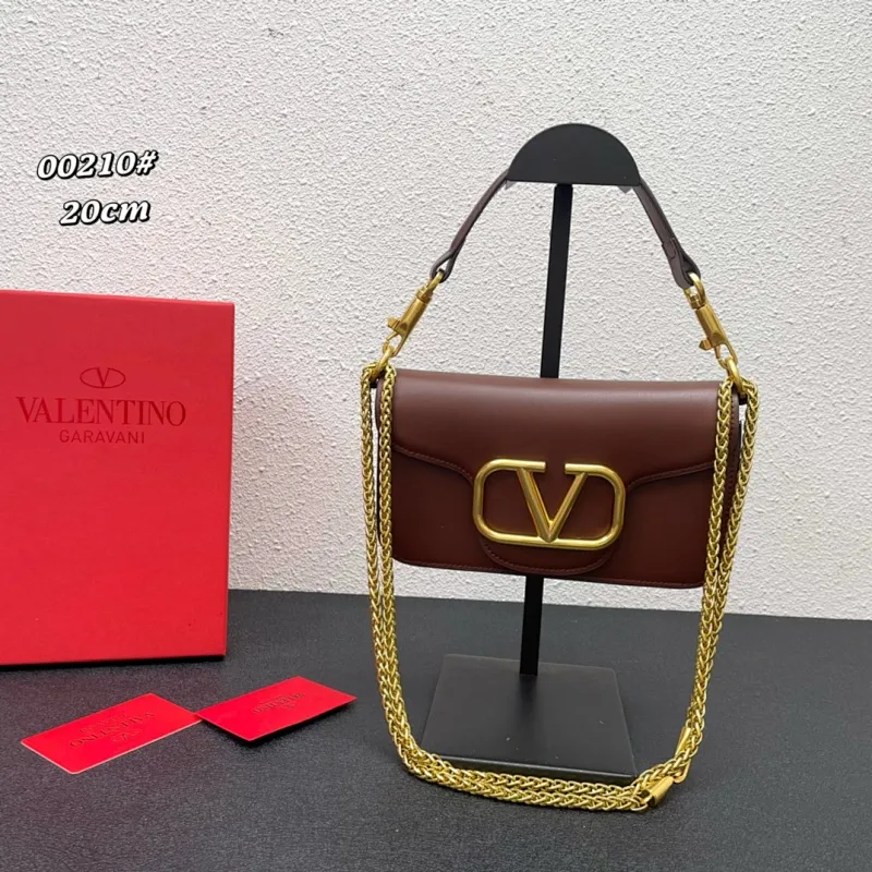 All Categories Official Website "Brand Women's Bags" Women's Bags 💙 Valentino 2023 New Valentino Calfskin Crossbody Bag