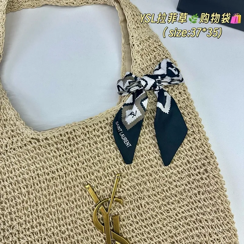 All Categories Official Website "Brand Women's Bags" Women's Bags 💙 YSL 2025 New YSL Woven Tote Bag