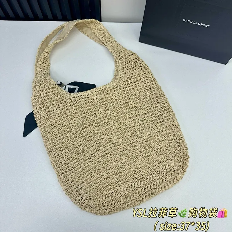 All Categories Official Website "Brand Women's Bags" Women's Bags 💙 YSL 2025 New YSL Woven Tote Bag