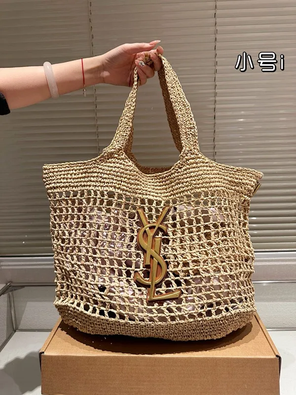 All Categories Official Website "Brand Women's Bags" Women's Bags 💙 YSL 2025 New YSL Straw Bags