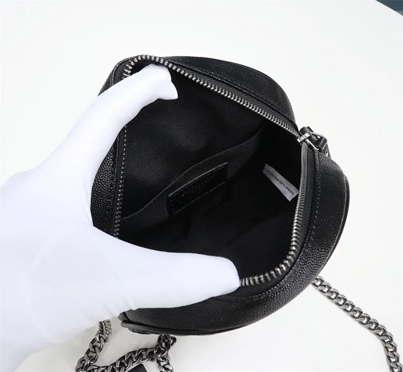 All categories Official website "Brand Women's Bags" Women's Bags 💙 YSL 2023 New YSL Small Round Bag