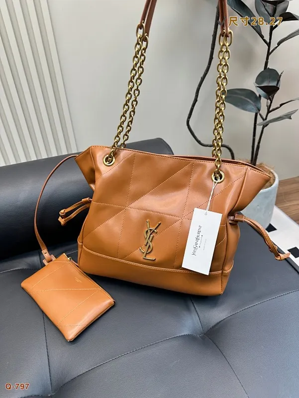 All Categories Official Website "Brand Women's Bags" Women's Bags 💙 YSL 2025 New YSL Lucky Bag Bucket Bag