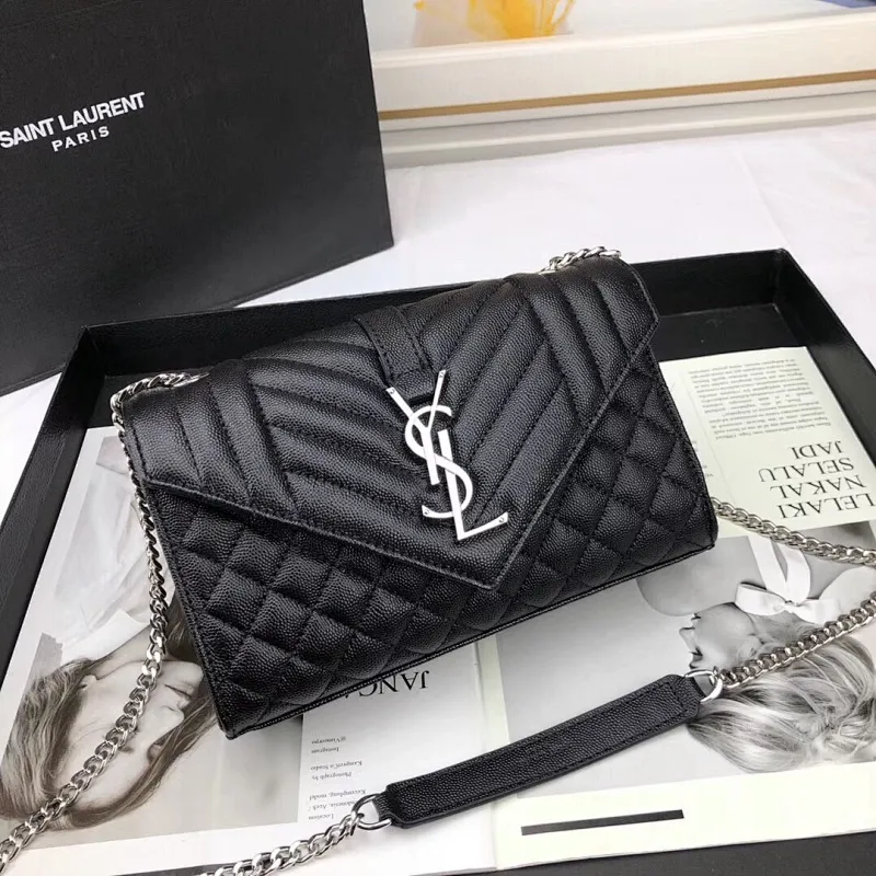 All categories Official website "Brand Women's Bags" Women's Bags 💙 YSL 2022 Official New YSL Crossbody Bag Wholesale 58001350 High Quality Specifications: 21-13-6CM