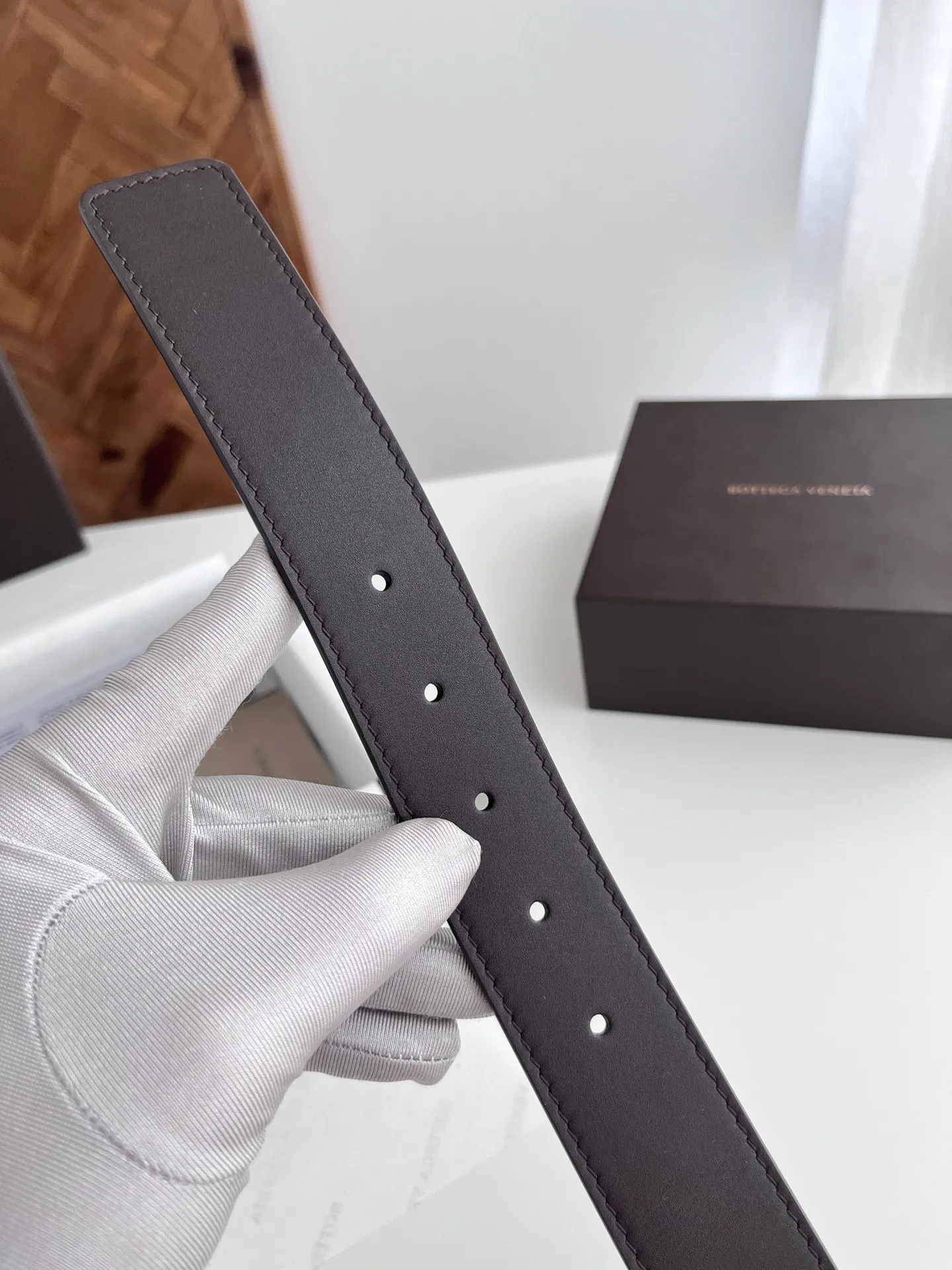 💰520💰Full package💰 💍Purchase level Bv⚡️🌹The latest men’s flat belt⚡️🌹Double-sided Italian calfskin with slightly retro silver square pin buckle⚡️🌹Width 3.5cm