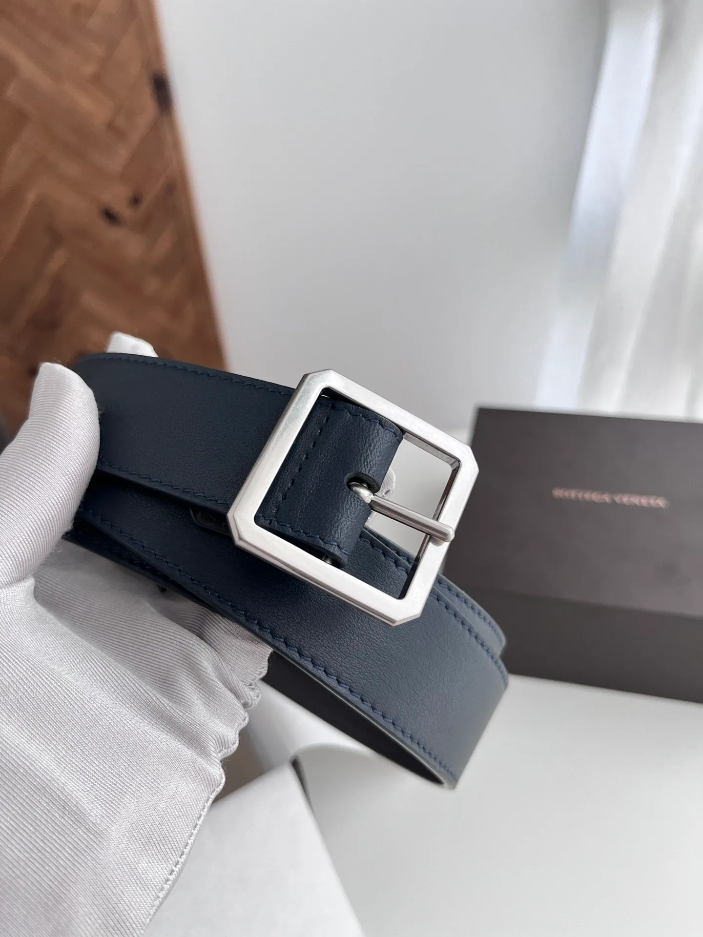 💰520💰Full package💰 💍Purchase level Bv⚡️🌹The latest men’s flat belt⚡️🌹Double-sided Italian calfskin with slightly retro silver square pin buckle⚡️🌹Width 3.5cm
