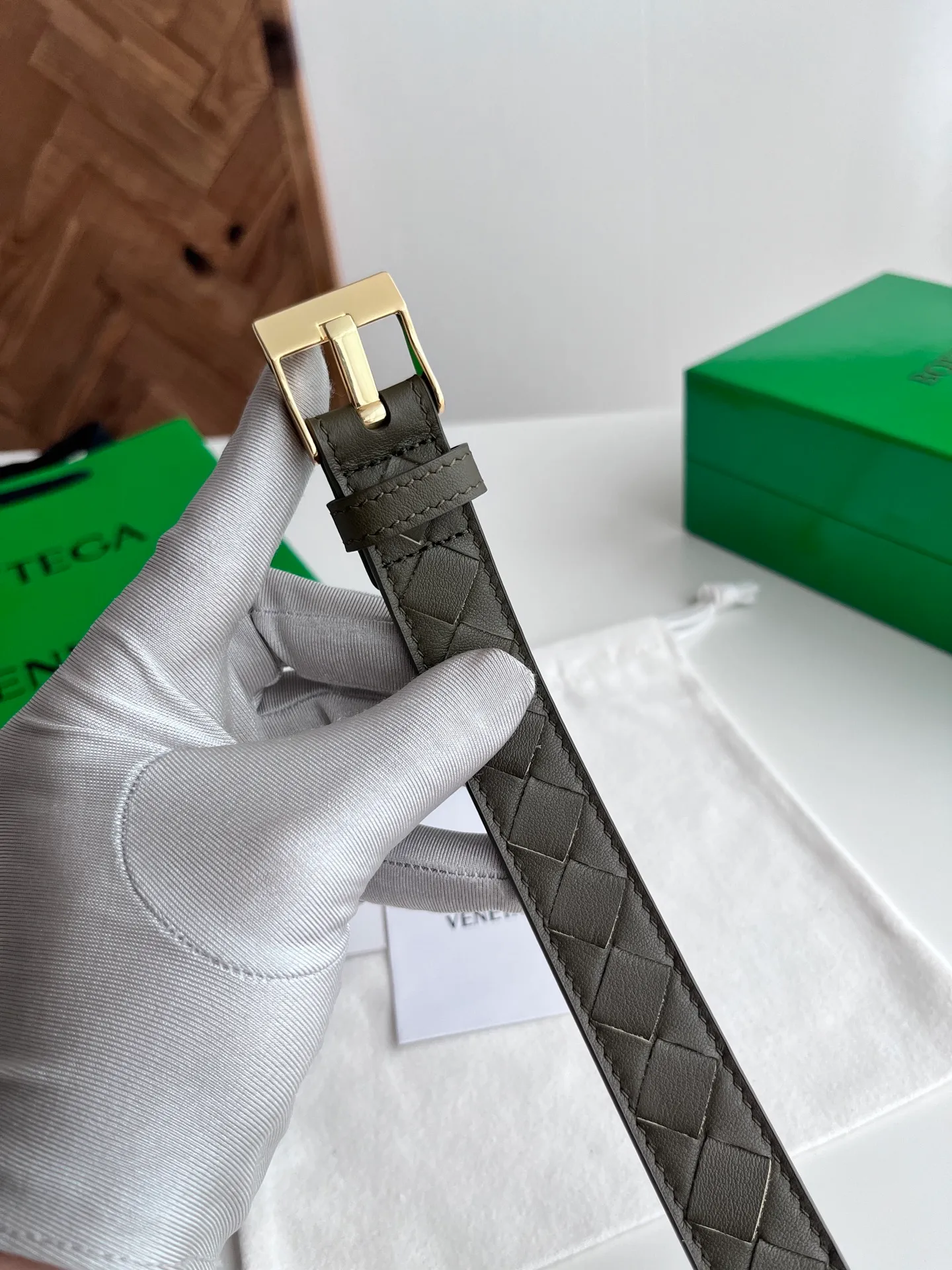 💰520💰Full package💰 💍Purchase level Bv⚡️🌹2025 new women's woven belt, pure handmade intreccio large plaid weaving, double-sided Italian calfskin with micro-retro gold buckle design pin buckle⚡️🌹Width 2.5cm