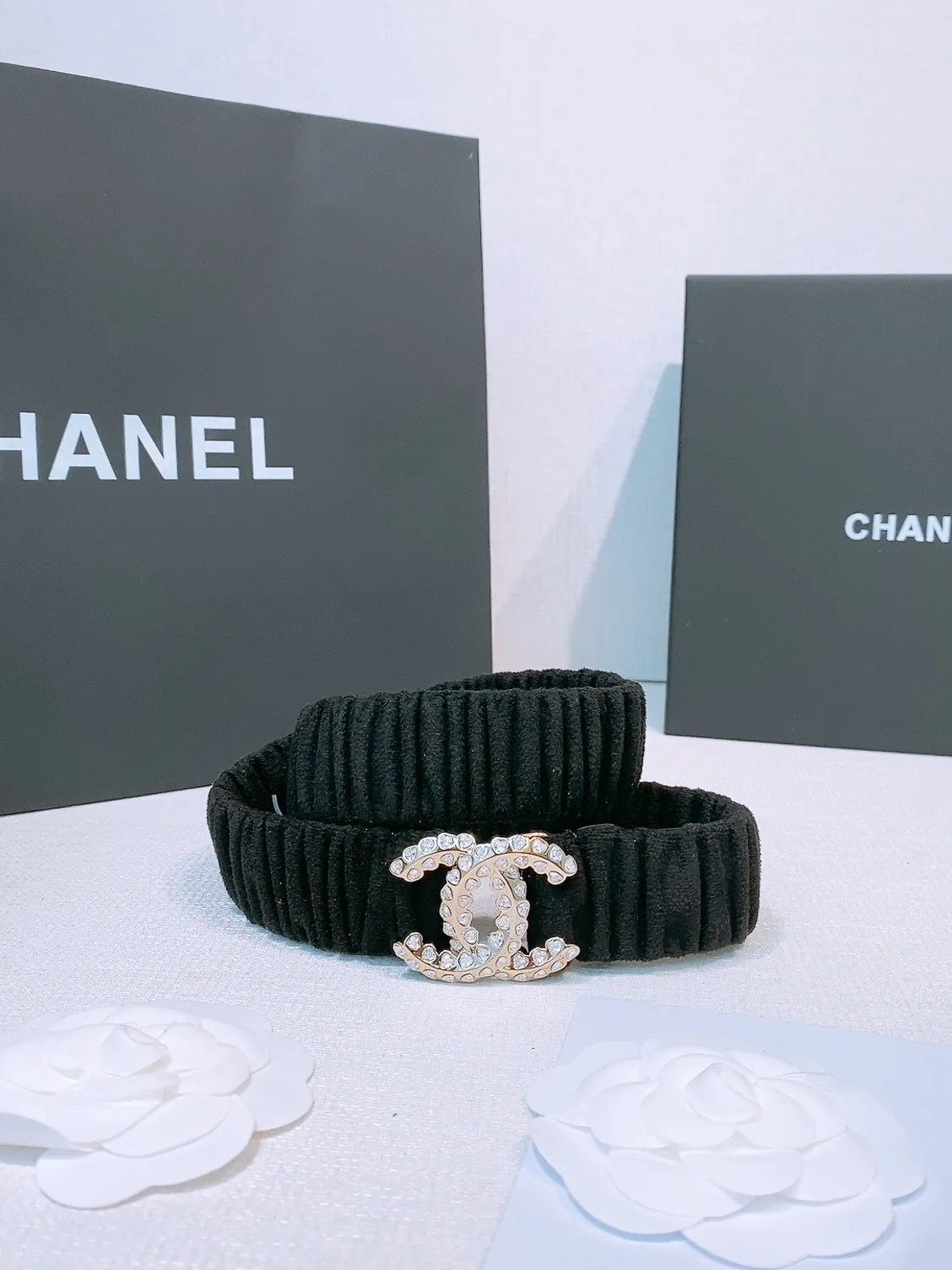 💰460💰Full package💰 💍Purchase level Chanel ⚡️🌹chanel 25c cc rhinestones Brass logo buckle Calfskin Silver metal and gold metal 3.0cm boutique Full of elasticity Versatile Elegant Size including buckle S=65cm total length (available 75, 80, 85) M=70cm L =75cm XL=80cm, one size can be used in 3 to 4 sizes!
