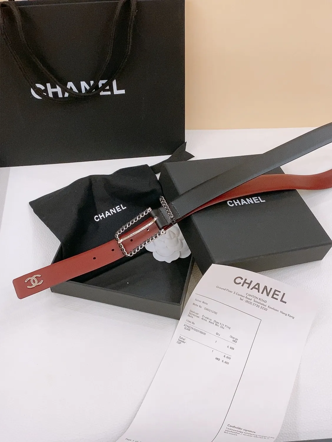 💰480💰Full package💰 💍Purchase level Chanel⚡️🌹Twisted twist pin buckle New design flip pin buckle with imported fetal cowhide belt⚡️🌹Soft touch and full texture Tail CC metal embellishment⚡️🌹Width 3.0cm