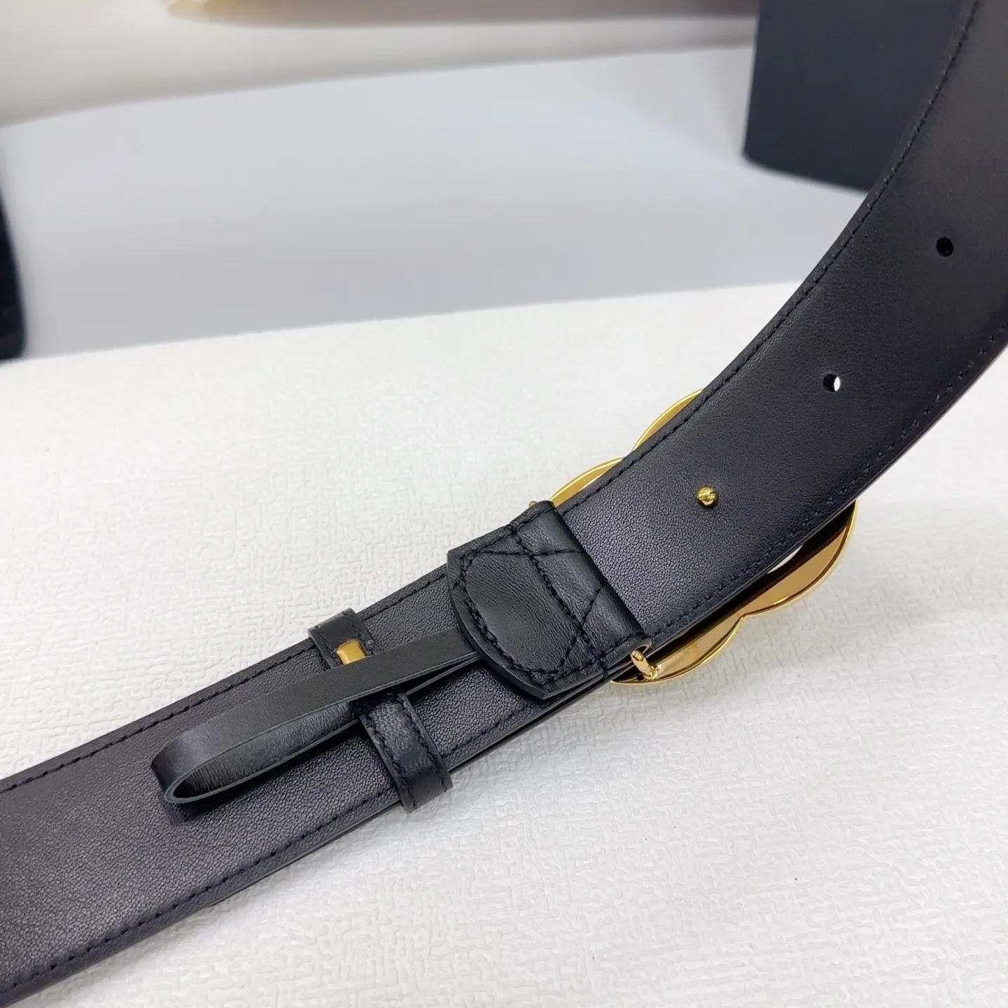 💰520💰Full package💰 💍Purchasing-grade Chanel belt⚡️🌹4.0cm double-sided first-layer sheepskin⚡️🌹Length.75.80.85.90.95.100.105 Euro⚡️🌹Customized original mold with copper hardware buckle