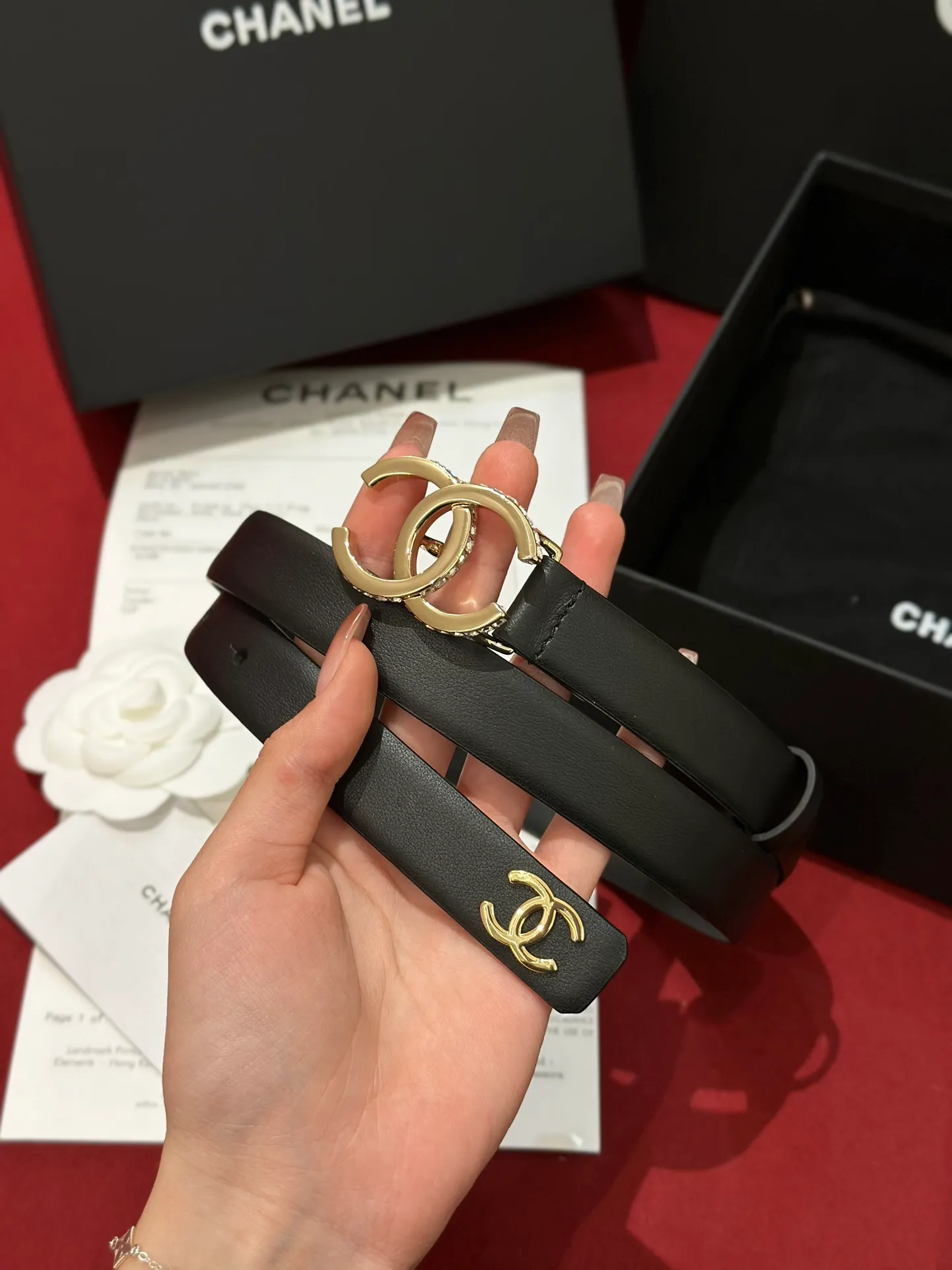 💰480💰Full package💰 💍Purchase level CHANEL⚡️🌹Latest fashion styles for women‼ ️‼ ️ The tail has a double C classic logo, top quality, genuine molded high-end custom leather hardware, custom pure steel hardware buckles, the belt adopts an elastic waist design to achieve a slimming effect, genuine positioning logo printing, comparable to the genuine product ⚡️🌹 Width 2.0cm