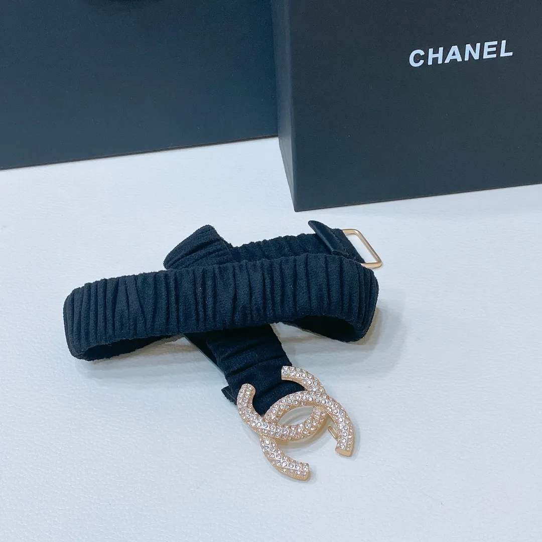 💰460💰Full package💰 💍Purchasing level Chanel⚡️🌹cc rhinestones Brass logo buckle Calfskin Silver metal and gold metal 3.0cm boutique Stretchy Versatile Elegant Size including buckle S=65cm total length (available 75, 80, 85) M=70cm L =75cm XL=80cm One size can be used in 3 to 4 sizes!