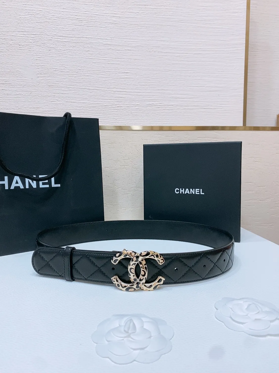 💰560💰Full package💰 💍Purchasing level Grandma 4.0cm⚡️🌹Chanel 24cc logo buckle⚡️🌹Brass metal imported lambskin rhombus belt body⚡️🌹First-layer cowhide bottom soft to the touch and delicate 3.8cm