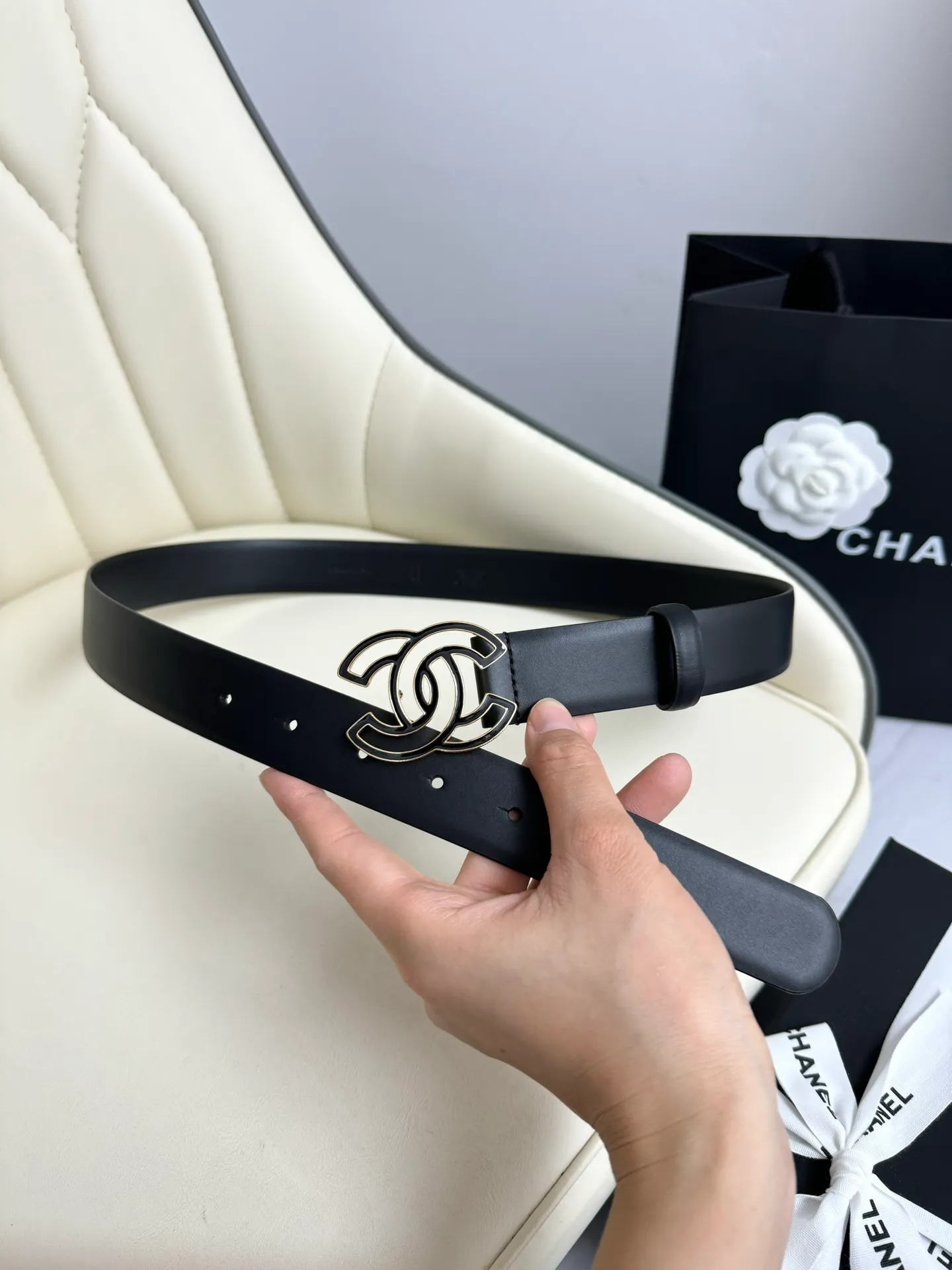 💰460💰Full set of packaging💰 💍Purchasing agent grade Chanel, original factory precision electrical discount, Italian original leather, width 3.0cm, agent purchasing grade.