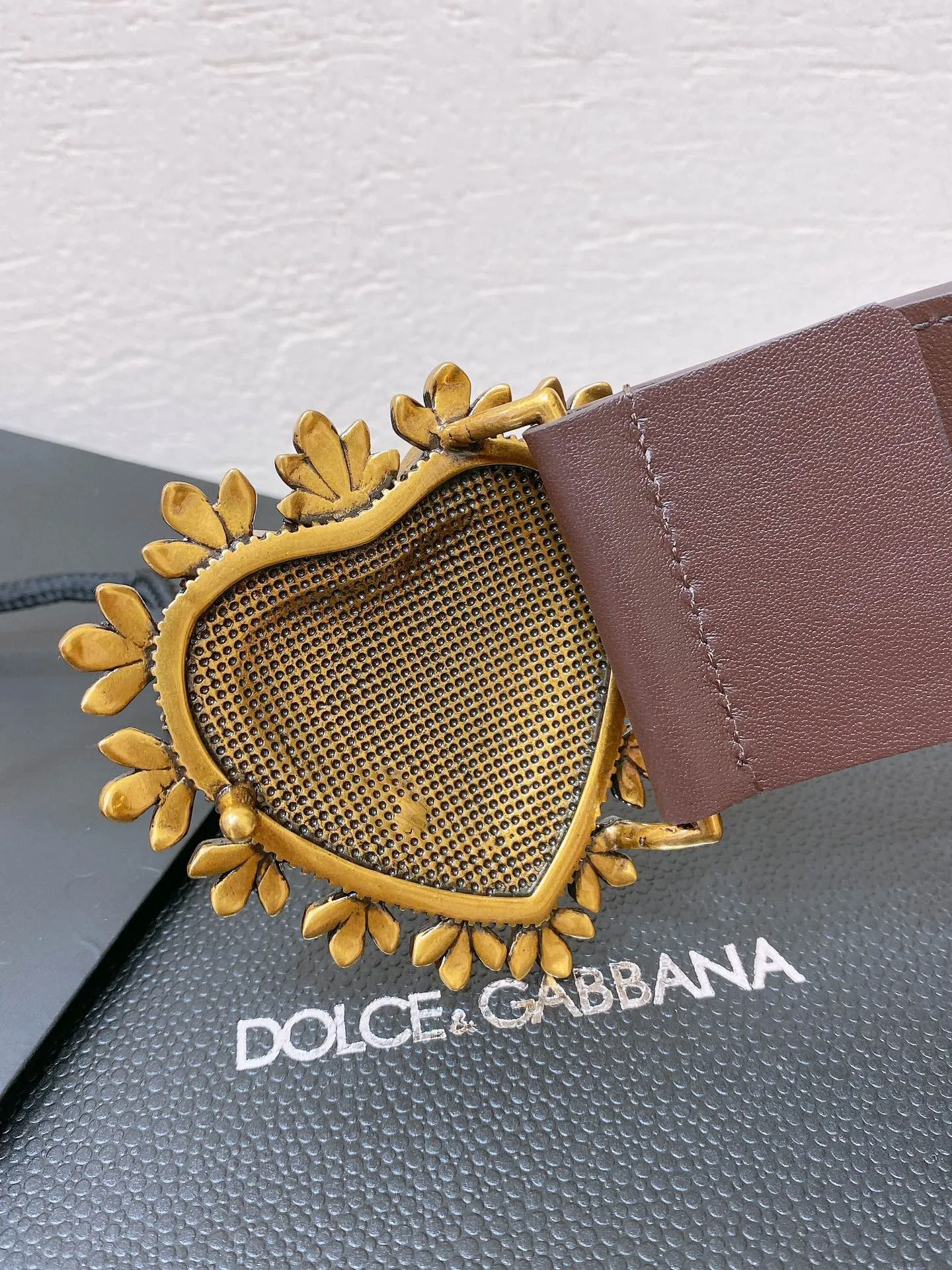 💰560💰Full package💰 💍Purchase grade DG Dolce & Gabbana, DG rhinestone logo love calfskin belt • Point buckle opening and closing below the buckle, imported original patent leather fabric black cowhide with DG simple buckle, fashionable and versatile 5.0cm