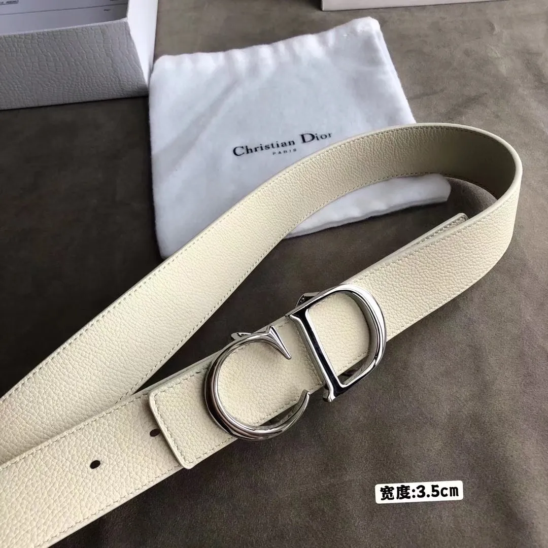 💰460💰Full package💰 💍Purchase level Dior⚡️🌹Width 3.5cm black and beige DIOR OBLIQUE print and black cowhide lychee double-sided external use⚡️🌹Removable metal-coated CD engraved buckle, unisex fashion not to be missed! high quality
