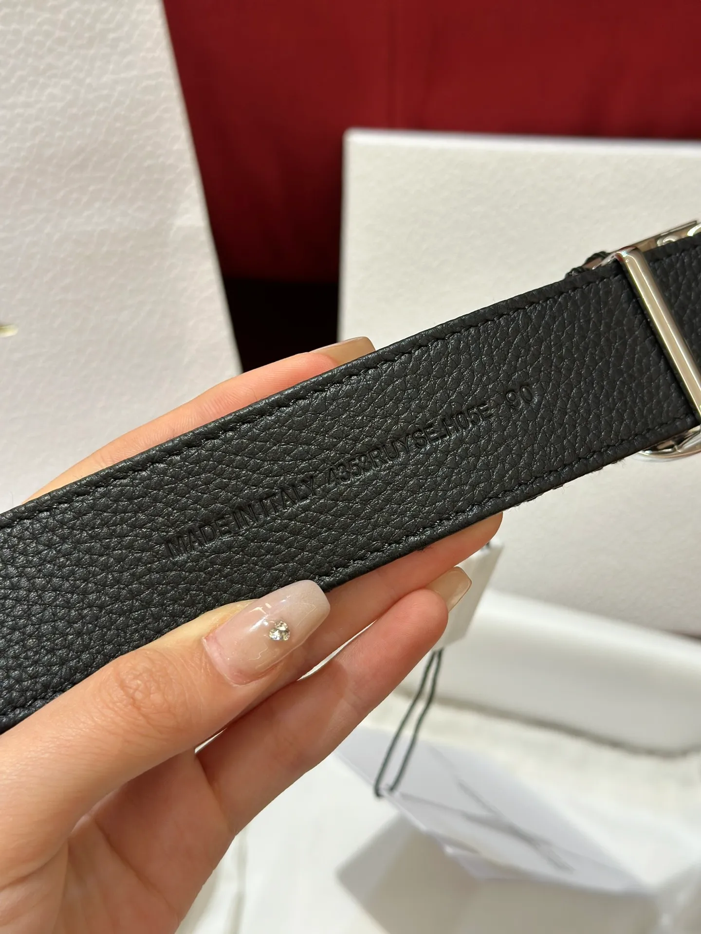 💰460💰Full package💰 💍Purchase-grade Dior imported calfskin soft belt C. D classic logo metal buckle new design buckle calfskin soft belt 3.5cm boutique