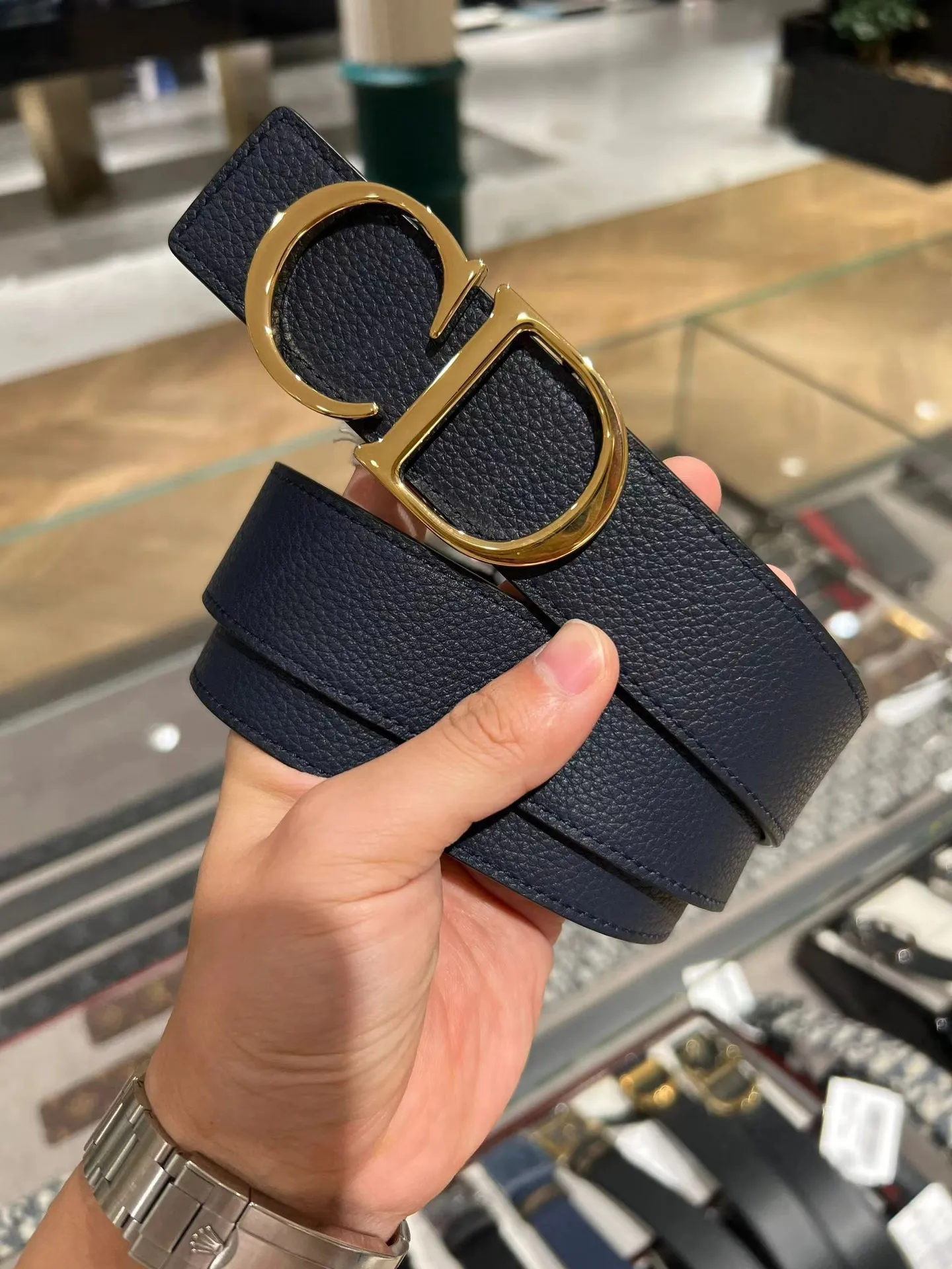 Dior men's belt 35mm
