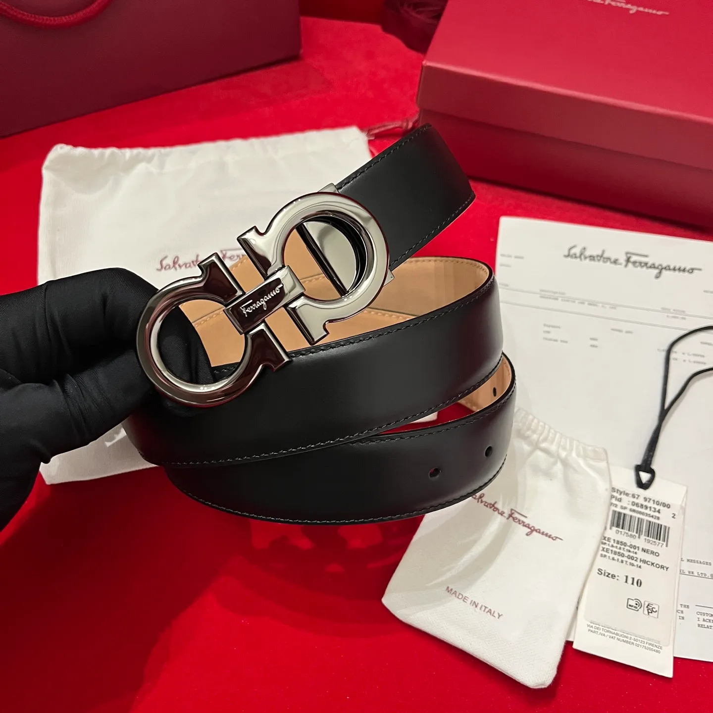 💰440💰Complete package💰 💍Purchasing-grade Ferragamo⚡️🌹Supports NXP chip scanning Double-sided Italian original leather Non-market ordinary version Exquisite palladium-plated buckle Width 3.5cm The belt is adjustable and can be cut as needed to achieve a slim fit