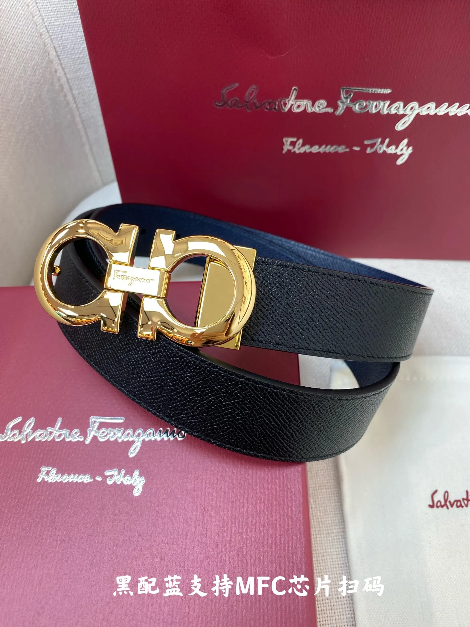 💰440💰Full package💰 💍Purchasing agent Ferragamo⚡️🌹3.5cm high-end customized men's belt, double-sided imported cowhide, you can choose to match it. Genuine material, very textured, fashionable and classic without losing style, can be cut by yourself