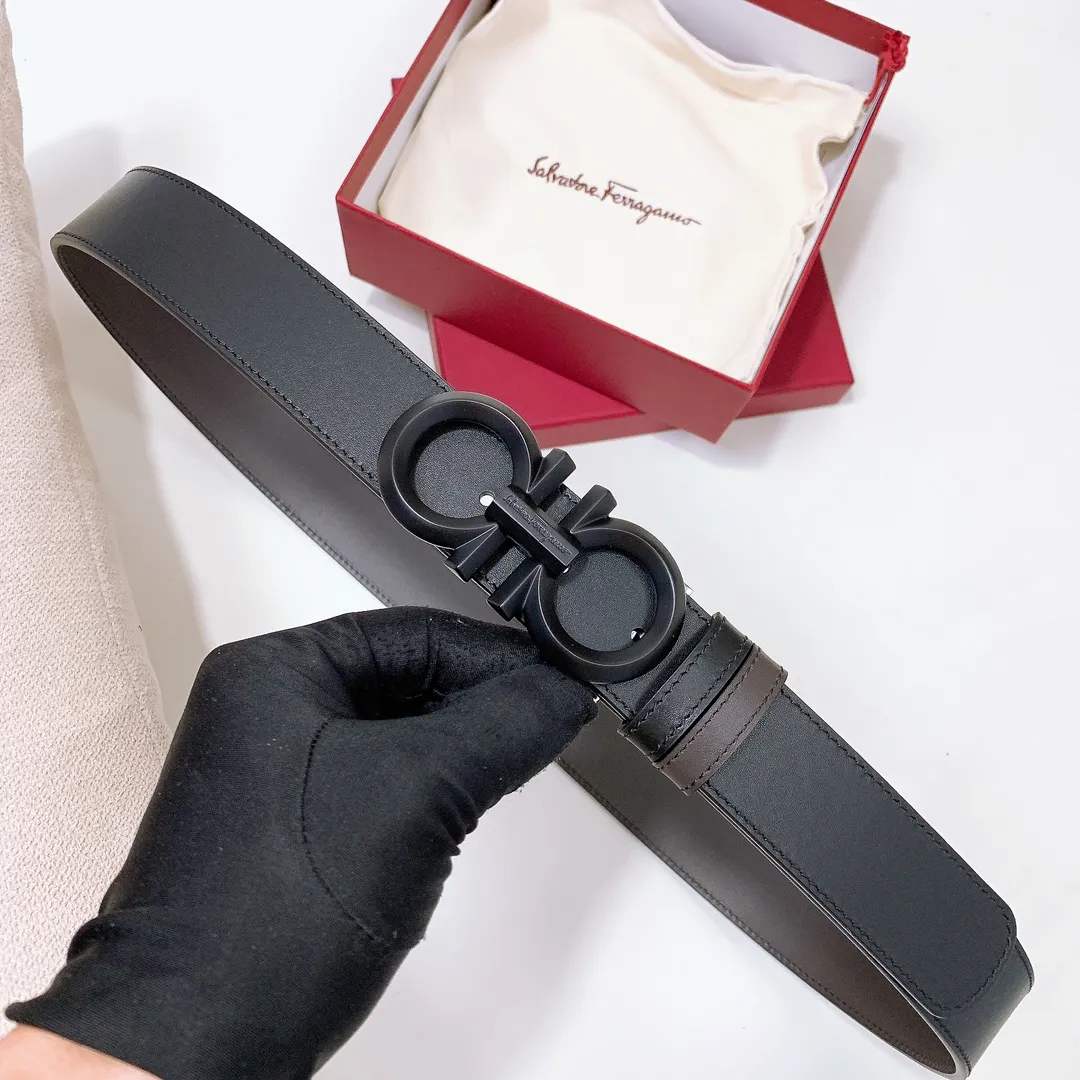 💰440💰Full set of packaging💰 💍Purchase grade Ferragamo 3.5cm original leather. Precision brass hardware upgraded version nfc chip, genuine factory IP plating! Original match