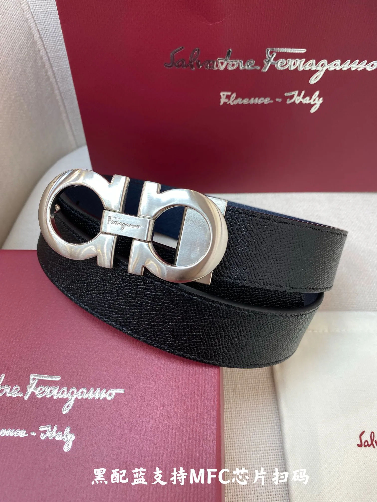 💰440💰Full package💰 💍Purchasing agent Ferragamo⚡️🌹3.5cm high-end customized men's belt, double-sided imported cowhide, you can choose to match it. Genuine material, very textured, fashionable and classic without losing style, can be cut by yourself