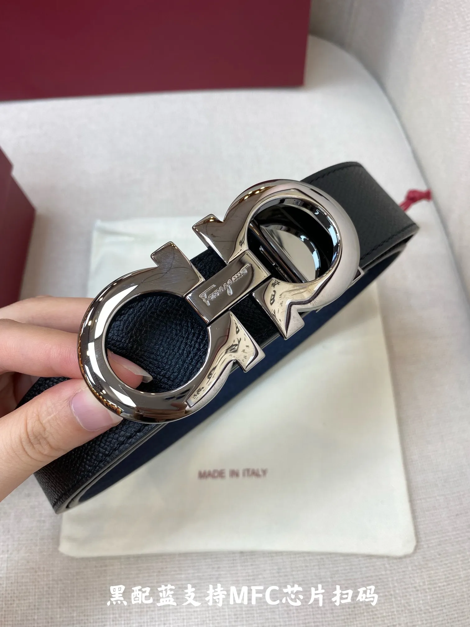 💰440💰Full package💰 💍Purchasing agent Ferragamo⚡️🌹3.5cm high-end customized men's belt, double-sided imported cowhide, you can choose to match it. Genuine material, very textured, fashionable and classic without losing style, can be cut by yourself