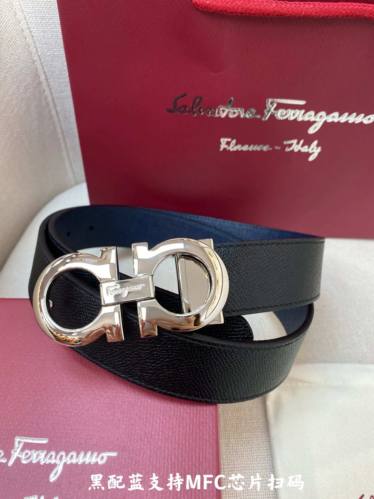 💰440💰Full package💰 💍Purchasing agent Ferragamo⚡️🌹3.5cm high-end customized men's belt, double-sided imported cowhide, you can choose to match it. Genuine material, very textured, fashionable and classic without losing style, can be cut by yourself